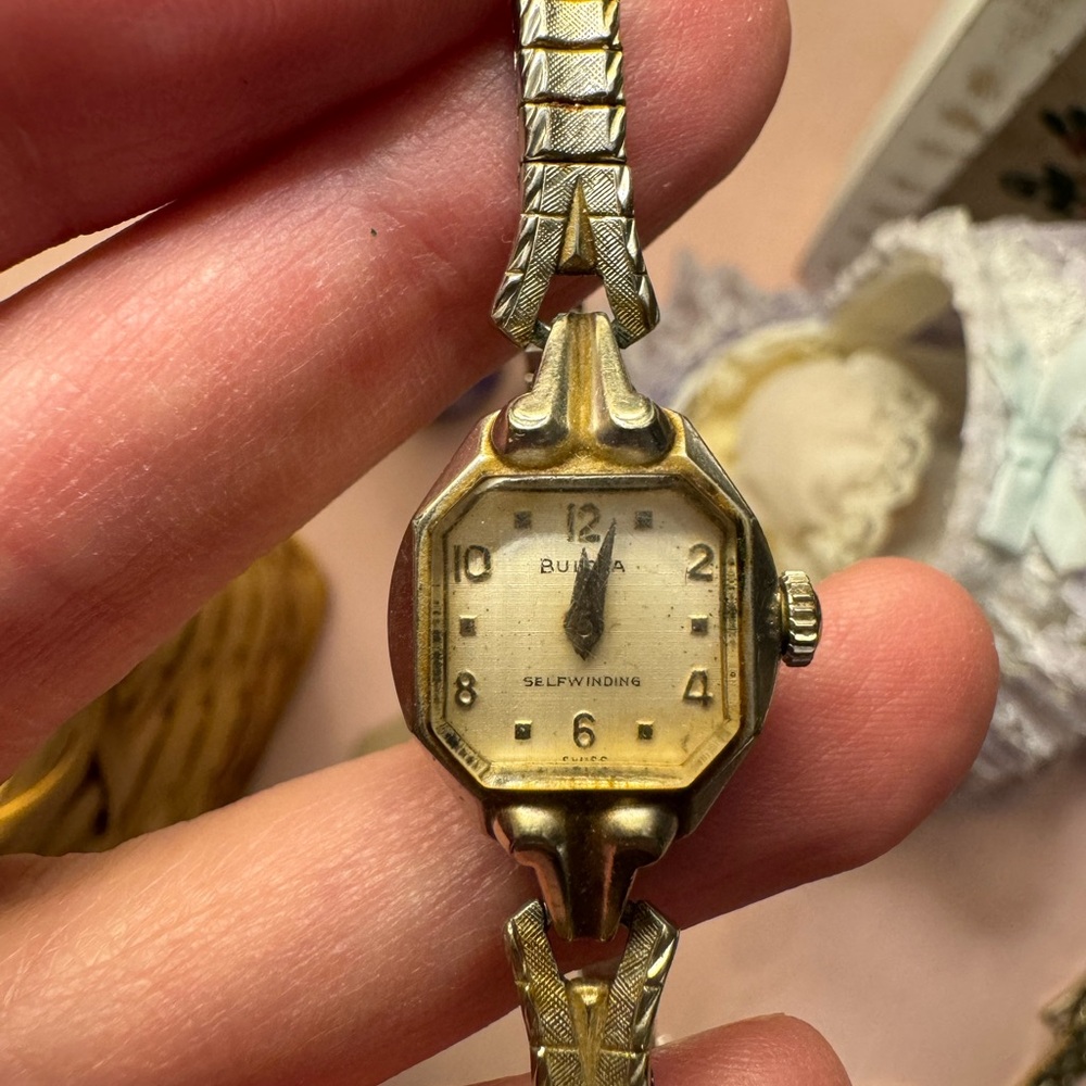 Bulova Gold-Tone Vintage Watch